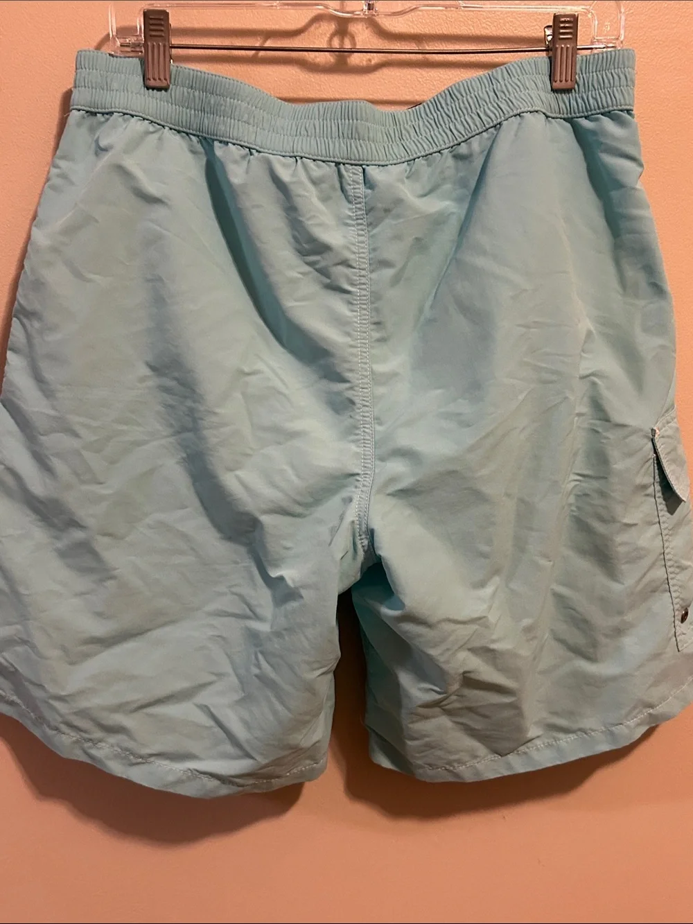 Polo Ralph Lauren Performance Nylon Shorts Size S Blue Swim Board Packable